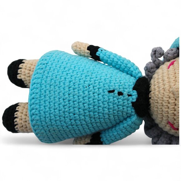 Handcrafted Amigurumi Doll With Removable Hat - Picture 4 of 7